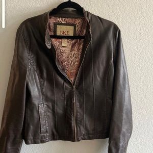 BKE Faux Leather Jacket